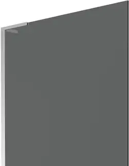 Sprchové dvere MEXEN/S - Next L vaňová zástena FIX 100 x 150, grafit, chróm 895-100-000-03-40-01