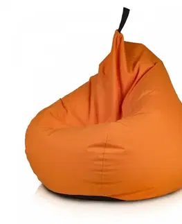 Sedacie vaky a kocky Sedací vak OSCAR Outdoor TiaHome - Oranžová