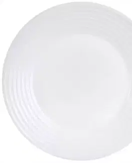 Dekorácie a bytové doplnky Sklenený tanier  plytký 25 cm Harena