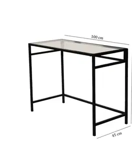 Písacie stoly Písací stôl Network Çalışma Masası / 100x45cm M100