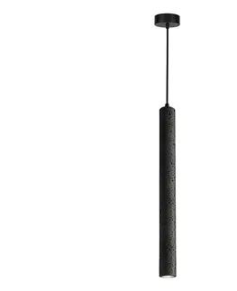 Svietidlá Viokef Lighting LED luster na lanku LEONARD LED/7W/230V čierny 4301001