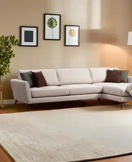 Pohovky a gauče Rohová rozkladacia pohovka Mayorka Corner Large Right ( L3 - Chl ) - Beige