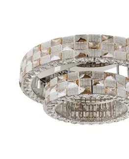 Svietidlá Globo 67396D1 - LED stmievateľné stropné svietidlo LIDIA 55W/230V 2700-6000K pr. 61 cm + diaľkové ovládanie 67396D1