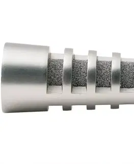 Príslušenstvo k roletám a garnižiam Ukončenie kovové 19mm Verdi satina nikel (2ks)
