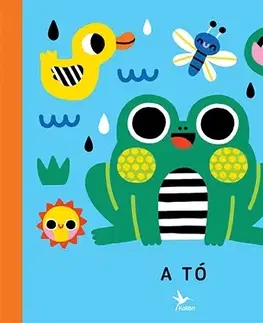 Leporelá, krabičky, puzzle knihy Színek a babának - A tó