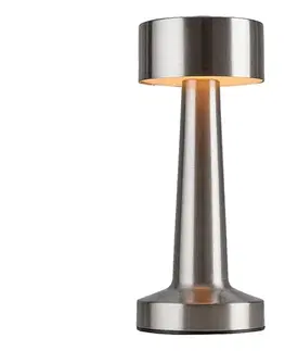 Lampy Rabalux 74208-LED Nabíjacia dotyková stolná lampa SENAN LED/2,7W/5V 1200mAh chróm 74208