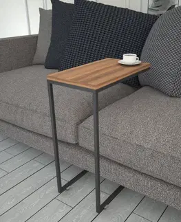 Konferenčné stolíky Príručný stolík / Odkladací stolík Callen - Walnut