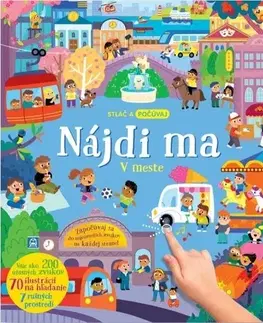 Zvukové knihy Stlač a počúvaj: Nájdi ma - V meste