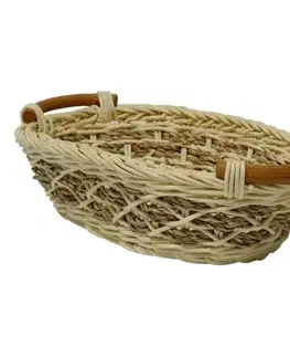 Kvetináče a truhlíky Kinekus Košík RATAN, 27x17,5x16cm, ovál na pečivo