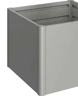 Truhlíky Biohort Zvýšený kvetináč na zeleninu BIOHORT 103 x 103 x 77 cm (sivý kremeň metalíza)