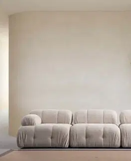 Pohovky a gauče Trojmiestna pohovka Petite 3 - Cream
