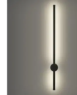 LED osvetlenie BRILAGI - LED vonkajšie nástenné svietidlo AURA LED/12W/230V 4000K IP54 čierne BRI261