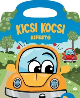 Nalepovačky, vystrihovačky, skladačky Kicsi kocsi kifestő