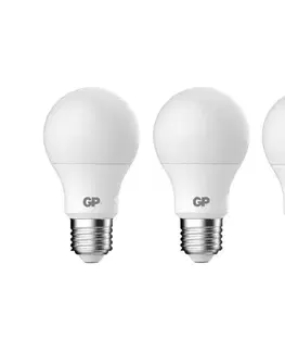 LED osvetlenie SADA 3x LED Žiarovka A60 E27/4,8W/230V 2700K - GP