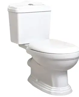 Záchody KERRA - WC kompakt Retro KR-13 (s doskou) 5906365574574