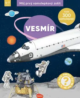 Nalepovačky, vystrihovačky, skladačky Môj prvý samolepkový zošit – Vesmír - neuvedený,Oliver Kockmann