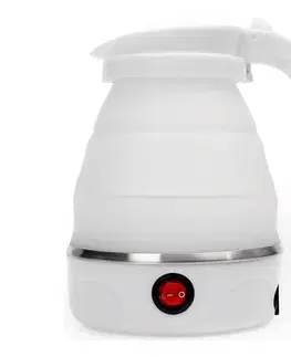 Predlžovacie káble  Skladacia rýchlovarná kanvica 0,6l 600W/230V biela PEK187RW