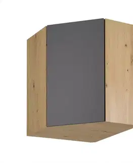 Kuchynské skrinky visiace Skrinka do kuchyne Langen G60N grey