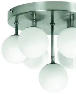 Stropná svetla Stropné svietidlo etude plafond 230v matný nikel