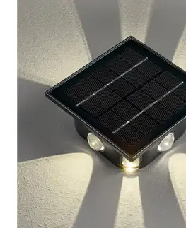 Svietidlá  08487L - LED Solárne nástenné svietidlo so senzorom LED/2W/5V IP54 08487L