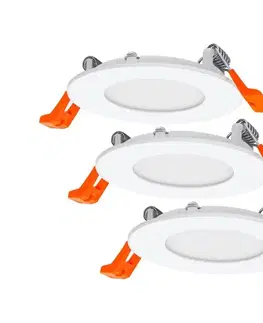 Svietidlá Osram - Sada 3 ks LED zapustených stropných svietidiel SLIM LED/4,5W/230V 4099854445866