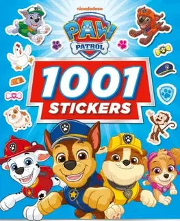 Nalepovačky, vystrihovačky, skladačky PAW Patrol 1001 Stickers - Patrol