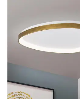 Svietidlá Orion DL 7-696/65 - LED Stropné svietidlo CHARLIE LED/48W/230V pr. 65 cm zlatá DL 7-696/65 Patina