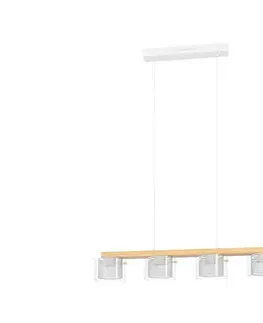 Svietidlá Eglo 900881 - LED RGBW Stmievateľný luster na lanku PORTICO-Z 4xLED/3,7W/230V 900881