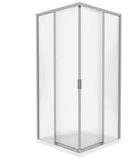 Sprchové kúty 90x90 Sprchový kút štvorcový Eter 90x90x190 chróm