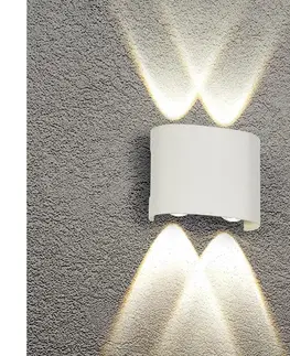 LED osvetlenie BRILAGI - LED vonkajšie nástenné svietidlo FLAREBOX LED/4W/230V biele IP65 BRI251