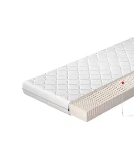 Matrace NABBI Masso 140 obojstranný penový matrac latex / látka