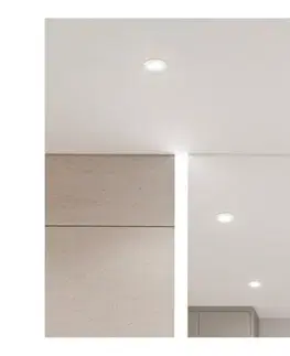 Svietidlá Eglo 902248 -SADA 3x LED kúpeľňových podhľadových svietidiel BARRANCO 1xGU10/4,5W/230V IP44 biela 902248