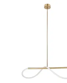 Svietidlá  LED luster na lanku SUPREME LED/22W/230V 100 cm zlatý 31-35615