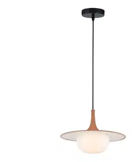 Svietidlá Viokef Lighting Luster na lanku FRED 1xG9/10W/230V hnedá 4312601