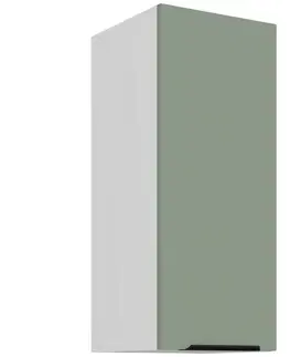 Kuchynské skrinky visiace Kuchynská skrinka Aria-Sa/Wh Anti Fingerprint 30g-72 1f