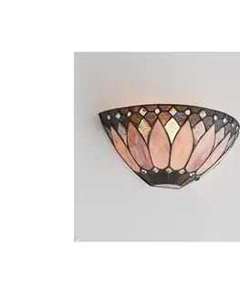 Svietidlá Endon 63983 - Nástenné svietidlo Tiffany BROOKLYN 1xE14/40W/230V 63983