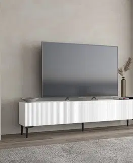 TV stolíky TV stolík Oscar - White