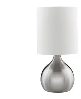 Lampy Searchlight EU3923SS - Stolná lampa TOUCH 1xE14/40W/230V EU3923SS