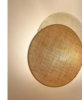 Svietidlá BRILAGI - Nástenné svietidlo CIRCLES 1xE27/15W/230V 35x32 cm béžová/krémová 609777