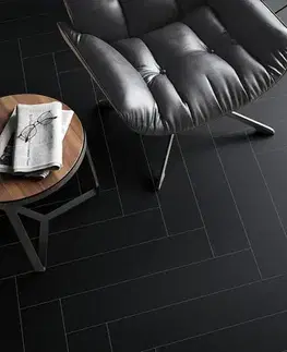 Falquon the floor Herringbone FALQUON THE FLOOR Herringbone Black U190 HB