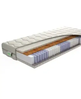 Matrace Matrac taštičkový STELA bio Bamboo TiaHome - 160x200cm