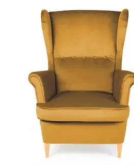 Moderné kreslá Kreslo Royal Bluvel 68/prírodné