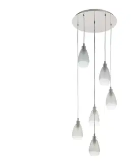 Svietidlá Eglo 39502 - Luster na lanku SIRACUSA 6xE27/60W/230V 39502