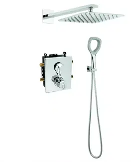 Sprchové súpravy a sety Termostatický sprchový set podomietkový Eco 52RT chróm