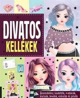 Nalepovačky, vystrihovačky, skladačky Divatos kellékek