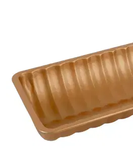 Formy na pečenie MAKRO - Forma srnčí chrbát 31,5cm GOLD