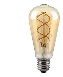 LED osvetlenie  LED Stmievateľná žiarovka FILAMENT ST64 E27/4,8W/230V 1800K 217416