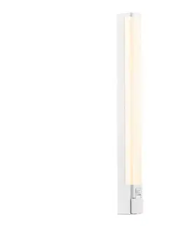 Svietidlá Nordlux - LED kúpeľňové osvetlenie na zrkadlo so zásuvkou LED/15W/230V IP44 60 cm biela 2510451001