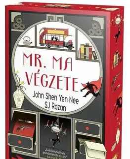 Detektívky, trilery, horory Mr. Ma végzete - Éldekorált kiadás - John Shen Yen Nee,SJ Rozan