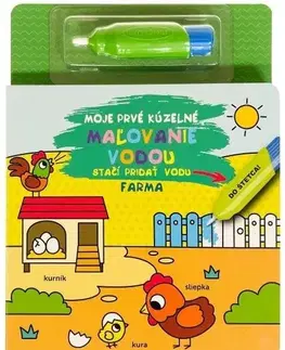 Pre deti a mládež - ostatné Moje prvé kúzelné maľovanie vodou - Farma